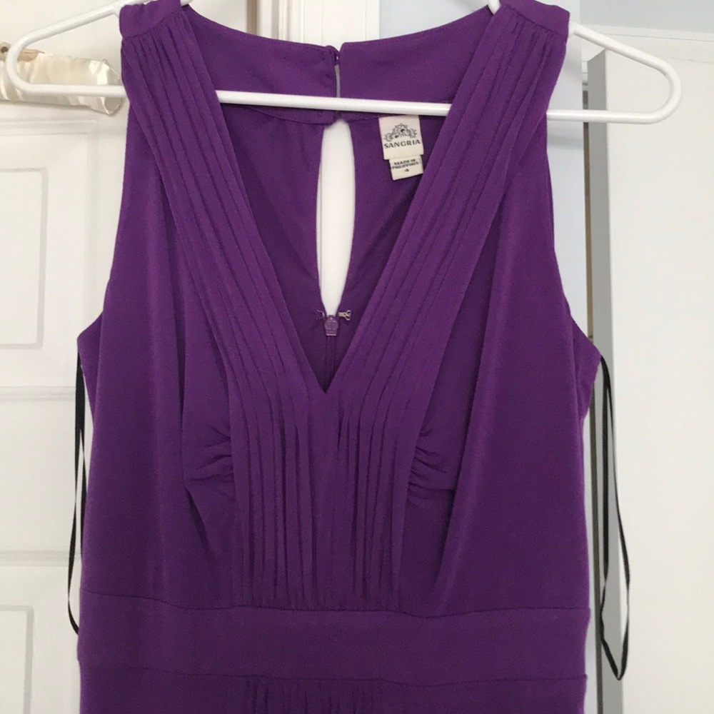 Purple maxi